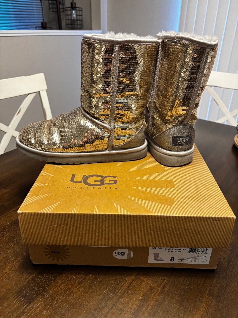 Sequin Ugg Boots